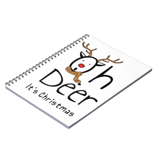 Kerstmis Notitieboek (Linkerzijde)