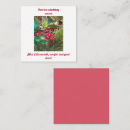 Kerstmis Notitiekaartje