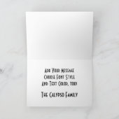 Kerstmis Nutkraker Soldaten gemaskeerd Feestdagen Kaart (Binnen)