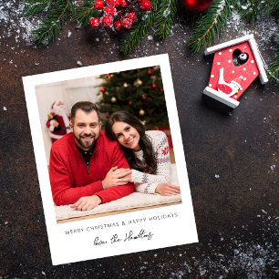 Kerstmis of Feest Instant Foto - met geruite