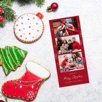 Kerstmis of feestdag Multi Photo Retro Filmstrip R