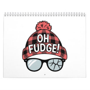 Kerstmis Oh Fudge Xmas Vakantie Grappige Feestdag  Kalender