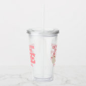 Kerstmis Oh wat leuk eerste verjaardag Acryl Drinkbeker (Rechts)