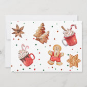 Kerstmis Oh wat leuk eerste verjaardag Kaart (Achterkant)