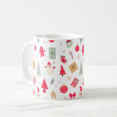 Kerstmis Oh wat leuk eerste verjaardag Koffiemok (Voorkant links)