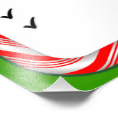 Kerstmis om lijst te doen foto afdruk (Hoek)