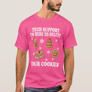 Kerstmis Ondersteuning Grappige Computerprogrammeu T-shirt
