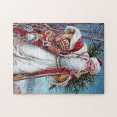 Kerstmis onderweg legpuzzel (Horizontaal)