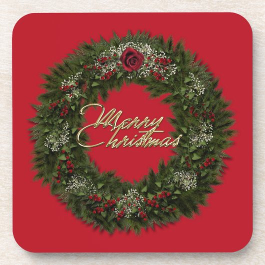 Kerstmis Onderzetter (Voorkant)