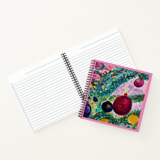 Kerstmis Ondeugend of Mooi Notitieboek (Binnen)