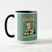 Kerstmis: Ontdek mijn pakket Mok (Links)