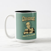 Kerstmis: Ontdek mijn pakket Mok (Links)