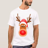 Kerstmis (ontwerp B) T-shirt (Voorkant)