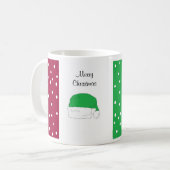 Kerstmis ontwerp koffiemok (Voorkant links)