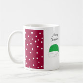 Kerstmis ontwerp koffiemok (Links)
