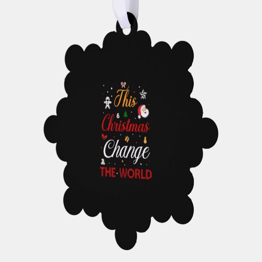 Kerstmis ontwerp te koop. ornament kaart (Links)