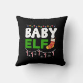 Kerstmis-ontwerp voor baby-elf - 84608 kussen (Achterkant)