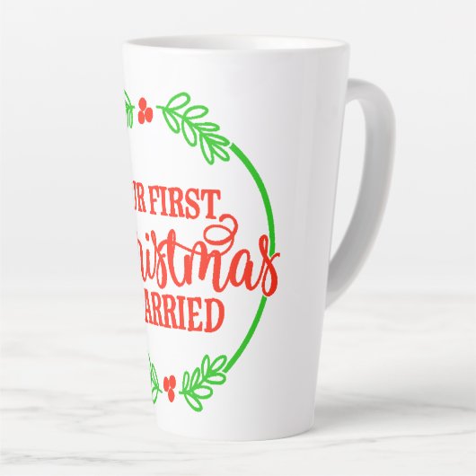 Kerstmis Onze eerste Kerstmis Getrouwde Mokken (Rechterhoek)