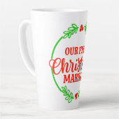 Kerstmis Onze eerste Kerstmis Getrouwde Mokken (Linkerhoek)