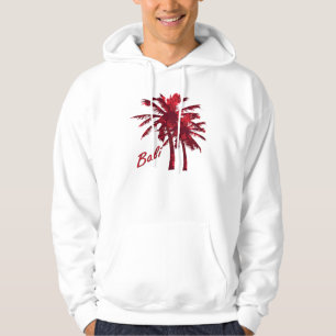 Kerstmis op Bali Batik 1 Palm Trees Hoodie