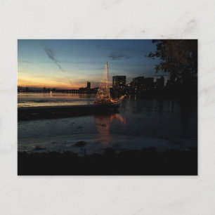 Kerstmis op de Charles Holiday Briefkaart