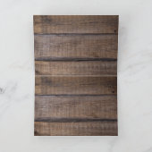 Kerstmis op de Chicken Coop Feestdagen Kaart (Binnen)