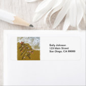 Kerstmis op de kust etiket (Insitu)