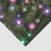 Kerstmis op de muur tissuepapier (Detail)