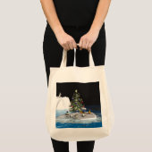 Kerstmis op de Noordpool Tote Bag (Voorkant (product))