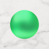 Kerstmis op groen en rood, hart en sneeuwvlok confetti (Kleine voorkant)