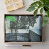 Kerstmis op het Boerderij Rustic Barn Tissuepapier (Geschenk)