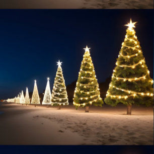Kerstmis op het strand gooien deken