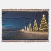 Kerstmis op het strand gooien deken