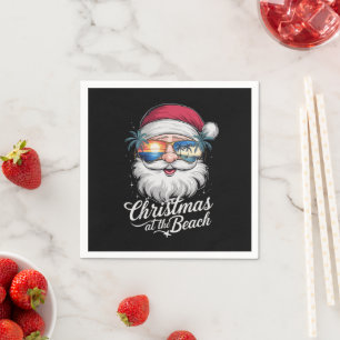 Kerstmis op het strand Hawaiaanse zomervakantie Servet
