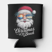 Kerstmis op het strand Hawaiiaanse zomervakantie Blikjeskoeler (Voorkant)