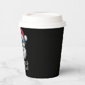 Kerstmis op het strand Hawaiiaanse zomervakantie Papieren Bekers (Links)