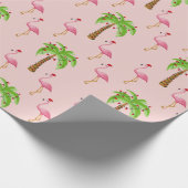 Kerstmis op het strand inpakpapier (Hoek)