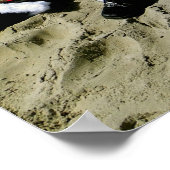 Kerstmis op het strand Poster! Poster (Hoek)