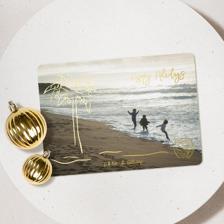 Kerstmis op het strand - Prettige Feestdagen