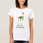 Kerstmis op het strand t-shirt (Voorkant)