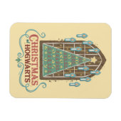 Kerstmis op HOGWARTS™ Cookie Grafisch Magneet (Horizontaal)