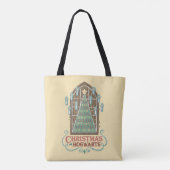 Kerstmis op HOGWARTS™ Cookie Grafisch Tote Bag (Achterkant)
