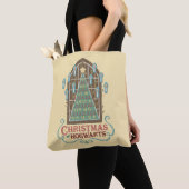 Kerstmis op HOGWARTS™ Cookie Grafisch Tote Bag (Dichtbij)