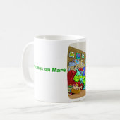 Kerstmis op Mars Koffiemok (Voorkant links)