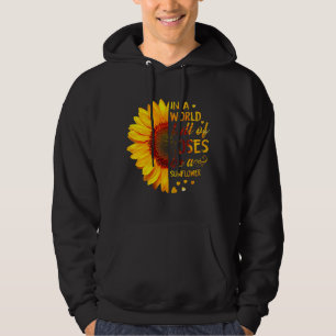 Kerstmis op moederdag in een wereld vol Rozen zijn Hoodie