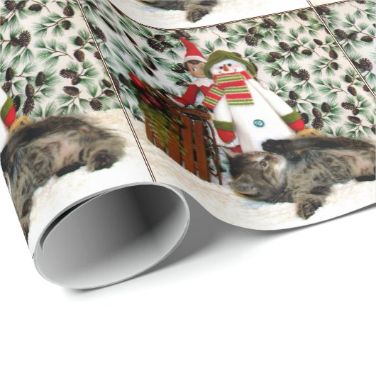 Kerstmis op papier - Kat- en keukenpapier (Rol Hoek)