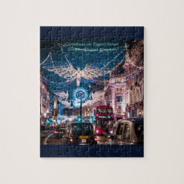 Kerstmis op Regent Street, UK London Legpuzzel