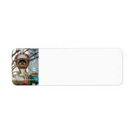 Kerstmis op Rockefeller - Speelgoed Solider - NYC Etiket