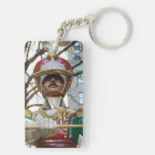 Kerstmis op Rockefeller - Speelgoed Solider - NYC Sleutelhanger (achterkant)