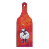 Kerstmis op rood snijplank (Voorkant)